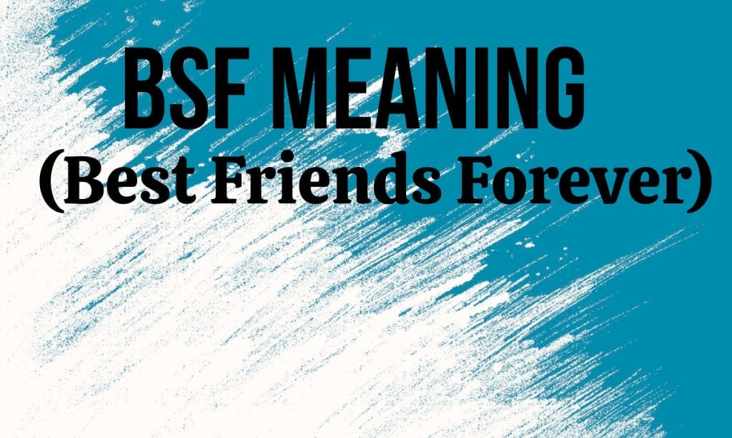 BSF Meaning: A Comprehensive Guide to What You Need to Know